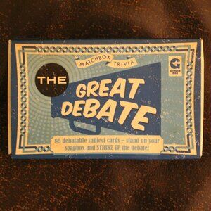 Matchbox Trivia: The Great Debate